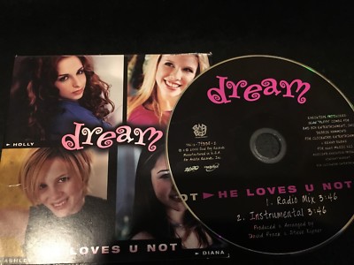 DREAM - HE LOVES U NOT - SINGLE CD, 2002 BAD BOY