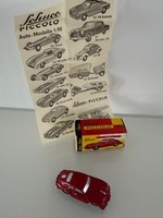 Schuco Piccolo Porsche 356A Coupé, Modell In Rot, 1:90
