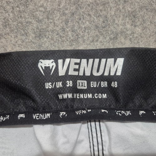 Venum Shorts Mens 2XL Black White Camo MMA Jiu Jitsu BJJ Muy Thai Boxing 7" XXL - Picture 5 of 16