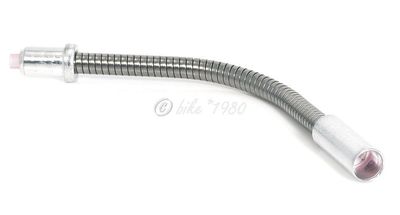 Fahrra Brakepipe flexible Kabelführungsrohr für V-Brake Bremse silber