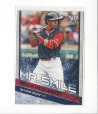 2018 Big League Players Weekend Photo Variation #70 Francisco Lindor Indians VAR