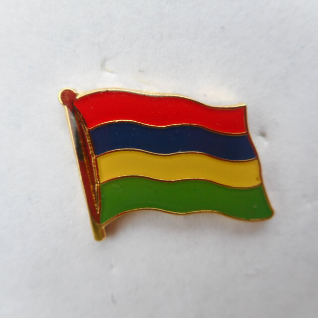 Mauritius Flaggenpin Flagge Flag Pin Nadel Badge