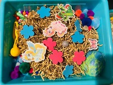 Sensory Bins/Sensory Toys/X-Large Size With Nontoxic Antibacterial Moldable Sand