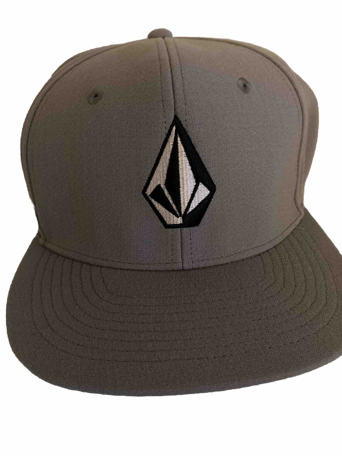 Volcom Heather Gray XFit Flex Fit Cap Hat Mens Size L/XL New