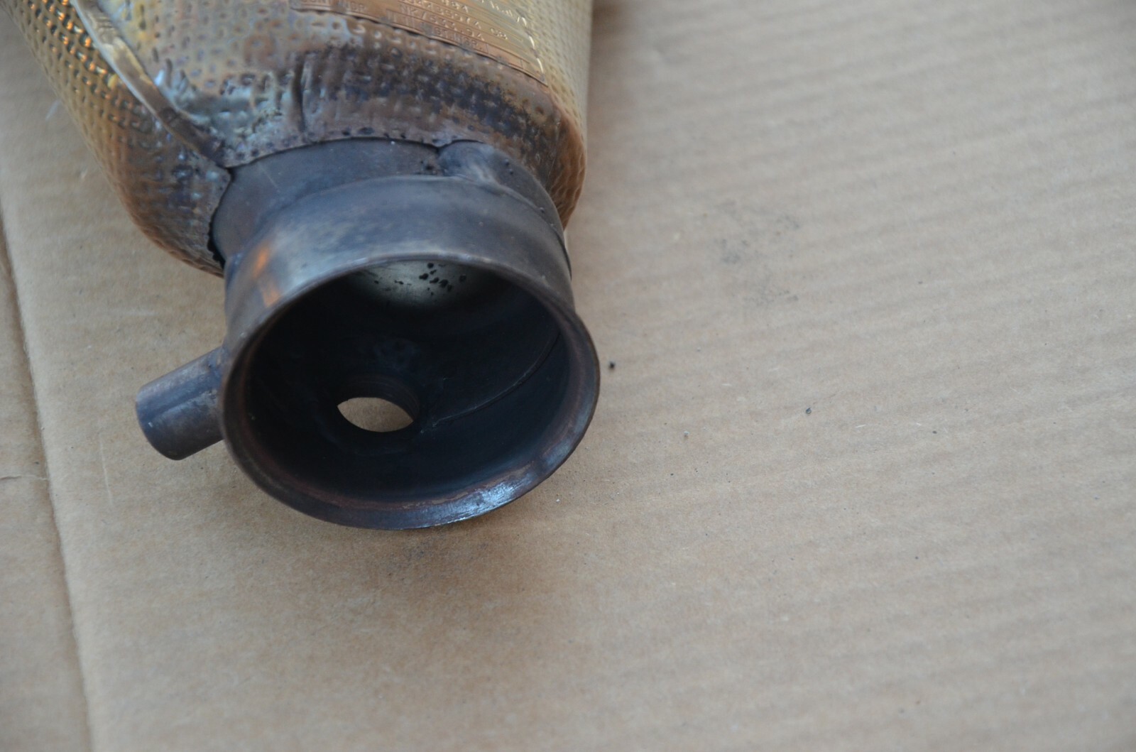 95-01 LAMBORGHINI DIABLO LEFT INSULATED EXHAUST THREE-WAY PIPE 004435974CB