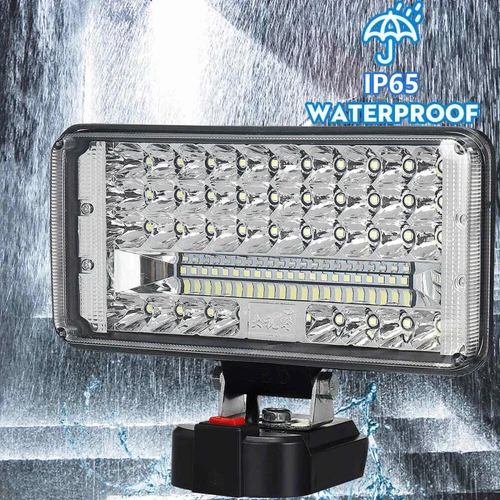 Für Makita 18V GBA Akku LED Arbeitsleuchte 55W Strahler Licht Taschenlampe DHL - Bild 15 von 23