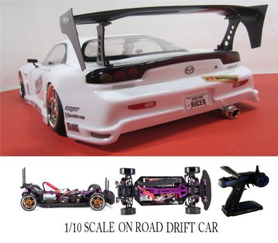 1/10 Scale MAZDA RX7 RTR Custom RC 
