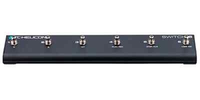 TC Helicon Switch 6 Remote Foot Controller for VoiceLive Touch 2