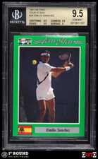 POP 1: Emilio Sanchez RC BGS 9.5: 1991 NetPro Tour Stars Rookie Card Gisto #26