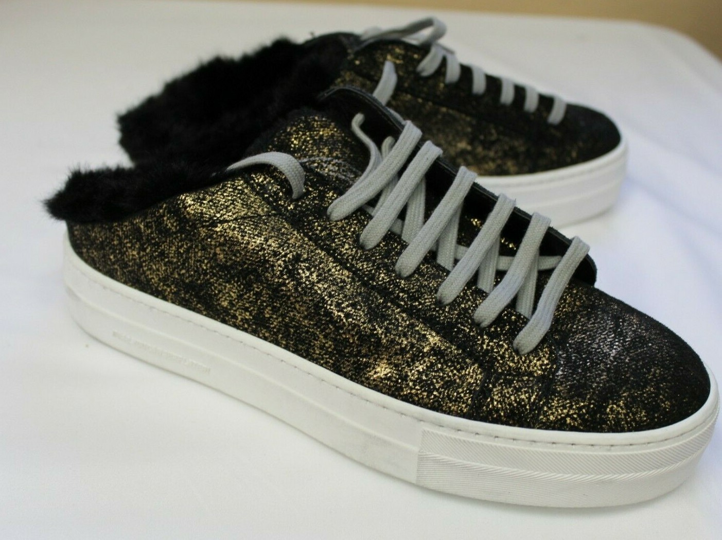 p448 fur sneakers