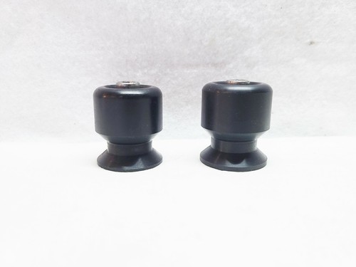8MM BLACK ALUMINUM CORE SWINGARM SPOOLS SUZUKI GSXR 600 750 1000 ZX6R ZX10R SV - Picture 2 of 5