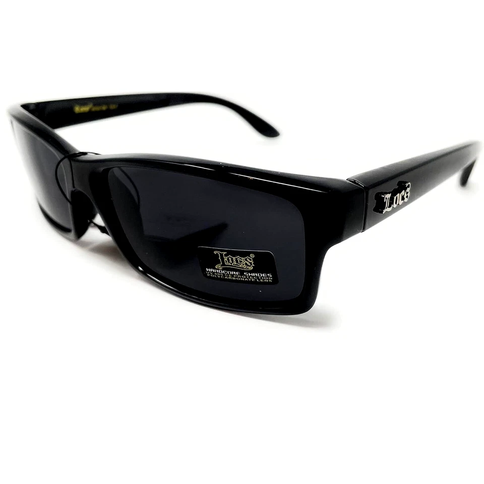 Gafas de sol LOCS oscuras categoría 3 lentes gángster elegantes gafas Cholo tonos originales Foto 4 de 4