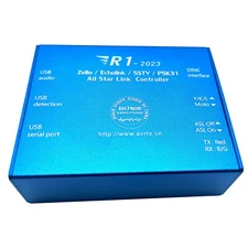 R1-2023 Zello EchoLink SSTV PSK31 AllStarLink Radio-Network link Controller