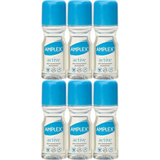 Amplex Active Anti-perspirant Deodorant Roll-On 50ml x6