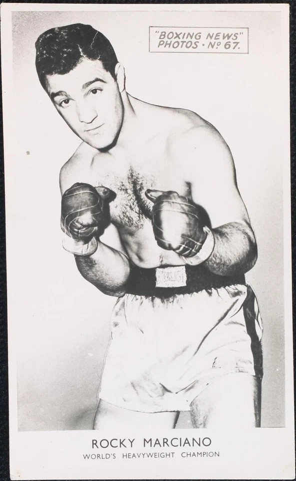 1940-70 Boxing News Photos - Rocky Marciano #67