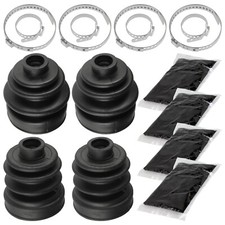 2 Rear Axle Inner Outer Cv Boot Kit For Yamaha Rhino 660 Yxr660f 4wd 2005-2007 2 Rear Axle Inner Outer Cv Boot Kit For Yamaha Rhino 660 Yxr660f 4wd 2005-2007