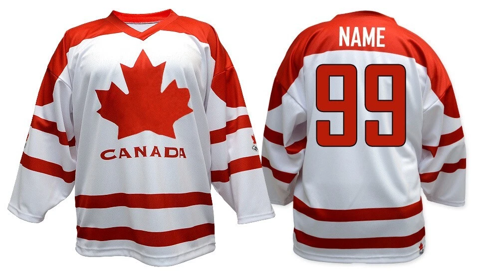 Nike Hockey Canada White - Custom Replica Jersey