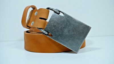 Jeansgürtel in cognac ''Bumpy''