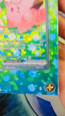 Pokemon Lillie's Clefairy EX 184/159 Journey Together Extended Art