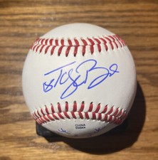 Vanderbilt Tyler Beede ROOKIE AUTO SIGNED Eastern League Baseball + Inscription!