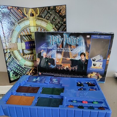 Harry Potter Hogwarts Dueling Club Board Game 2003 Mystical Magical Wizard Fanta