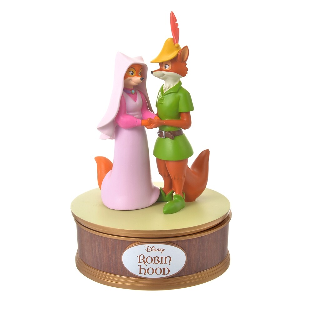 ディズニー ロビンフッド&マリアン姫 アクセサリーケース フィギュア