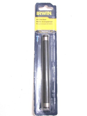 NEW! IRWIN TOOLS DRILL / DRIVE SLEEVE, IMPACT PERFORMANCE SERIES, #1900836