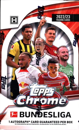 2022-23 Topps Chrome Bundesliga Soccer Hobby Box