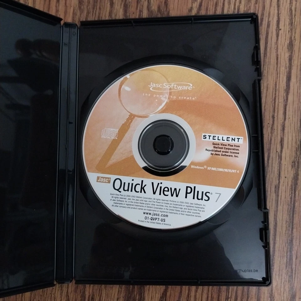 Jasc Quick View Plus 7 Jasco Software 2002 for Windows XP/ME/2000/98/95/NT - Image 2 of 3