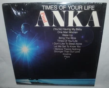 Paul Anka, TIMES OF YOUR LIFE, LP record, EX, United Artists UA-LA-569-G, CRC