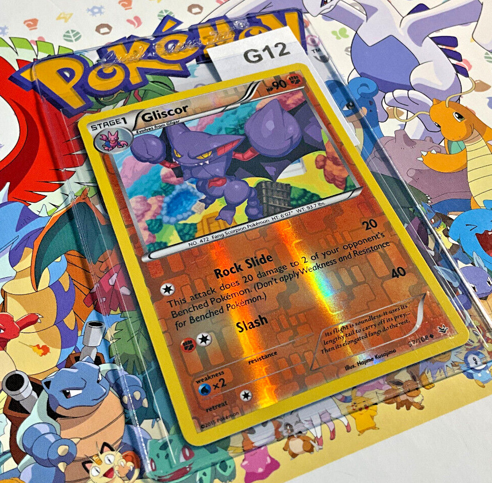 Gliscor 37/108 | Roaring Skies Reverse Holo Pokemon Card | NM (G12)