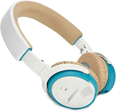 Bose SoundLink On-Ear Bluetooth Wireless Headphones Teal/White EARPADS