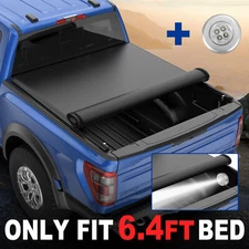 6.4FT Bed Roll-up Truck Tonneau Cover For 2019 2020-2023 Dodge Ram 1500 New Body