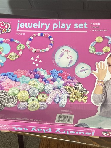 Kids Jewelry Play Set - Beads And More - 800 pcs - Sobeads - - Picture 23 of 24