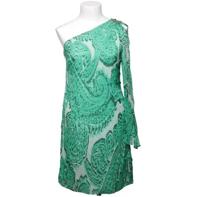 Milly, Kleid, Größe: 34, Grün/Weiß/Mehrfarbig, Polyester/Seide, Paisley #mFy