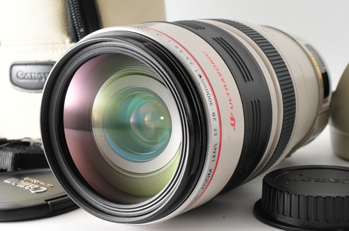 Canon EF 28-300mm F/3.5-5.6 L IS USM Lens [Near Mint] With Case Hood From Japan