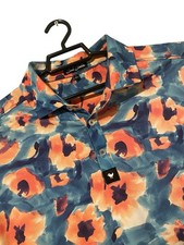 Bad Birdie Mens Golf Polo Shirt Short Sleeve Large