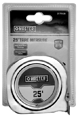 6 Pack Tape Measure, 1-In. x 25-Ft. CUC7525