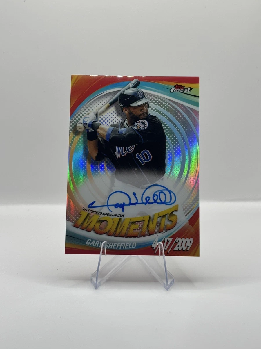 Gary Sheffield Autograph Indiana Baseball Trading Cards for sale