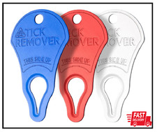 3 Pack Tick Remover Tools for Dogs Pets Humans Safe Portable Outdoor Kit
