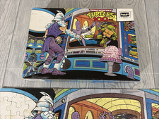 Vintage 1987 Teenage Mutant Ninja Turtles 100 Piece Puzzle Complete TMNT