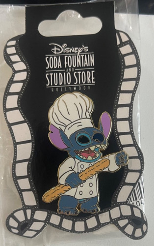 Disney DSF Ratatouille Series - Chef Stitch with Baguette LE 300 Pin 2007
