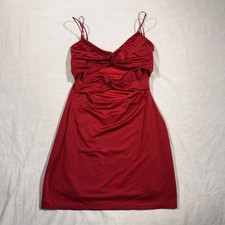 Windsor Slip Evening Red Dress Medium