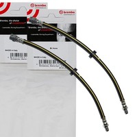 2X Brembo BremsschlÄUche Beidseitig Passend FÜR CitroËN Jumper Fiat Ducato