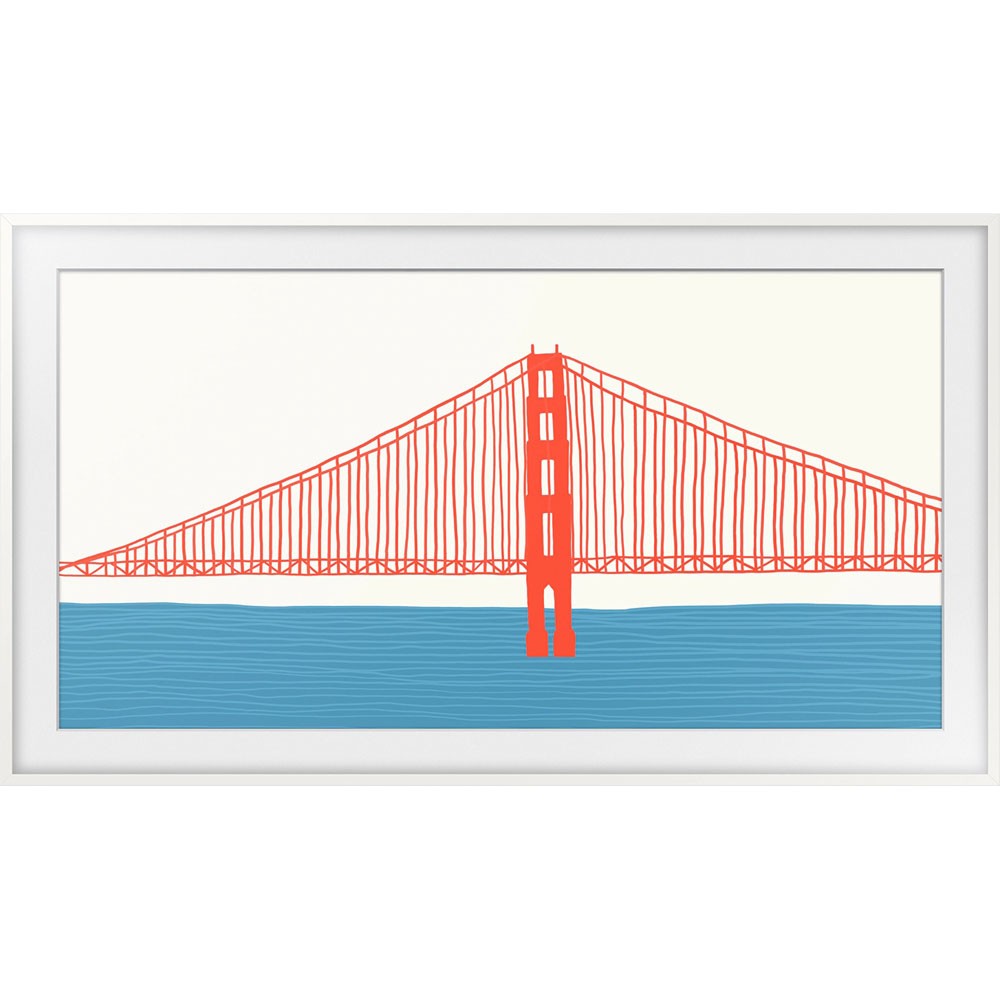 Samsung 50 The Frame С настраиваемой рамкой - Современный белый VG-SCFA50WTBZA 20590₽