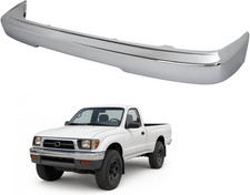 Front Bumper Face Bar Compatible With 1995-1997 Toyota Tacoma Basedlx Fleetside