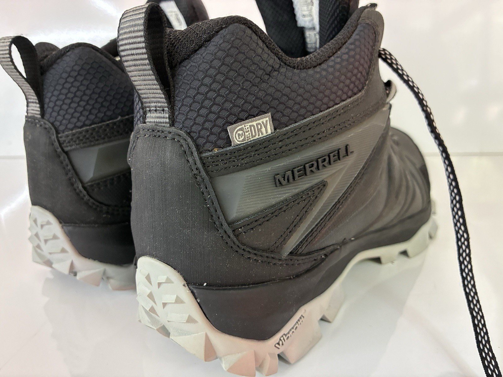 Merrell Scarponi da Escursionismo Donna Termici Antigelo Impermeabili Nero 9 5 400G Isolamento