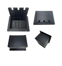 ProCraft ProAudio Recessed Pocket Floor Box 3 AC Duplex