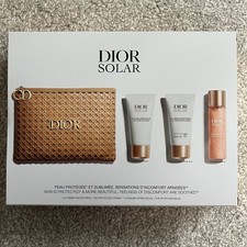 Dior Solar Essentials Skincare Gift Set Raffia Clutch Pouch Limited Edition 2026
