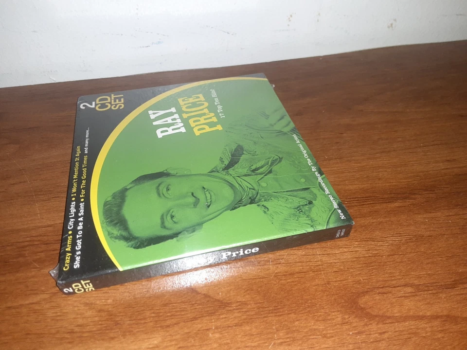 RAY PRICE - 17 Top Ten Hits! CD 2-Disc Set NEW Sealed - Image 3 of 4